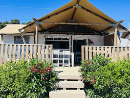 Luxe Tent Silver Beach : Vooraanzicht 