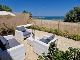 Luxe Tent Diamond + : Leuk zitje buiten in de tuin 