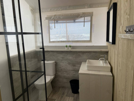 Luxe Tent Gold Village : Eigen ruime badkamer